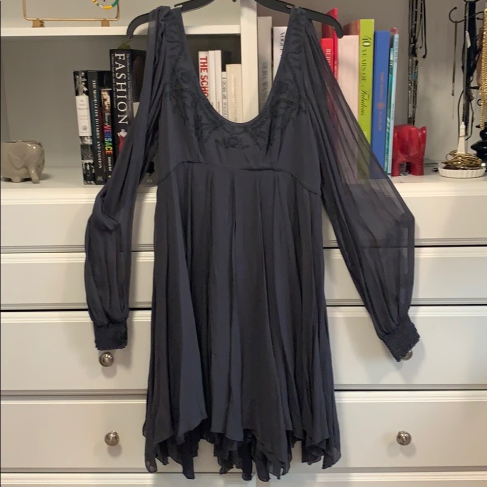 Embroidered free people dress